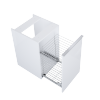 Elita LOOK Komoda 40 z koszem cargo WHITE MATT PDW 167608/RE080402027040